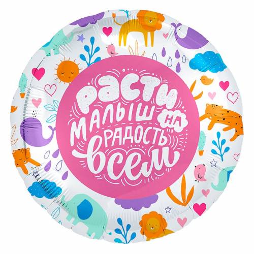 Шар Круг  Расти Малыш На Радость Всем